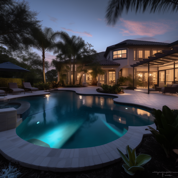 sarasota florida home with a pool